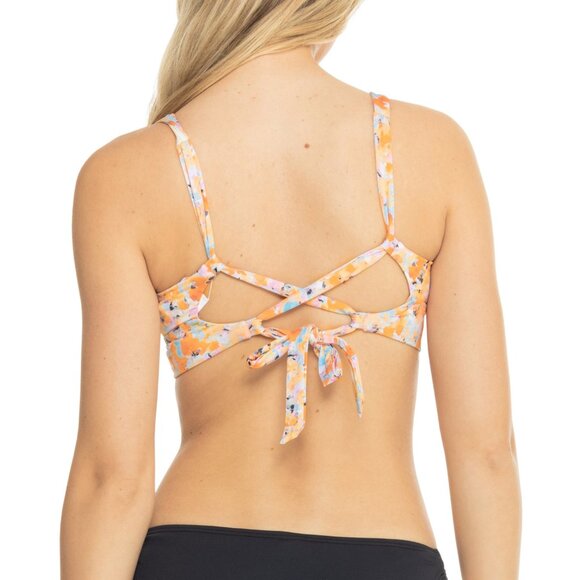 prAna Mallorca Swim Top | Size L | NWT | Impression | Lace-Up Back | Sustainable - Picture 2 of 3